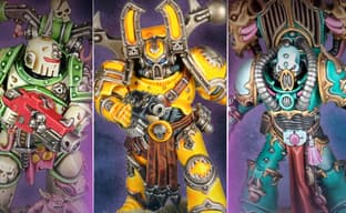 Художник Винсент Нотли разукрасил миниатюры хаоситов из Warhammer 40,000 в различные цвета