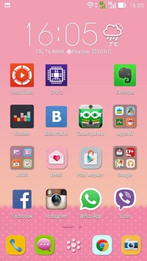Операционная система Asus Zenfone 2 ZE551ML