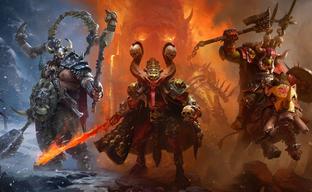 Daemons, Orcs, and Ogres compete in bloodthirstiness in the first trailer for the Omens of Destruction DLC for Warhammer 3