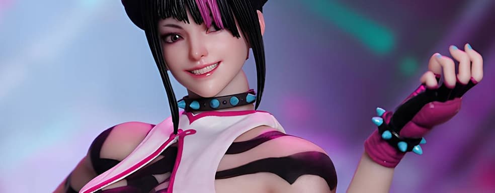 «Паучиха», заманивающая в сеть: Play Toy представила фигурку Джури Хан из Street Fighter 6