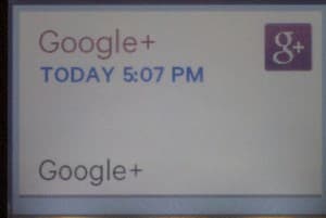 Снимок экрана Qualcomm Toq
