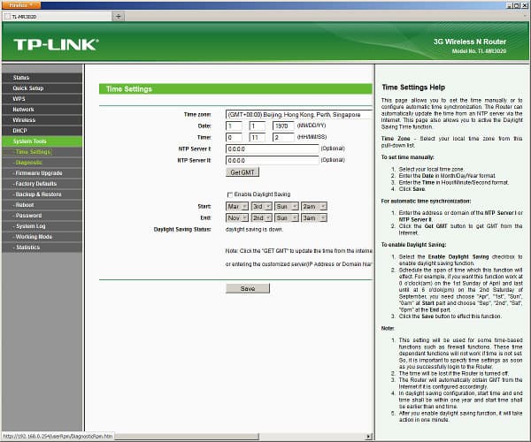 Настройка TP-LINK TL-WR3020 Настройка TP-LINK TL-WR3020