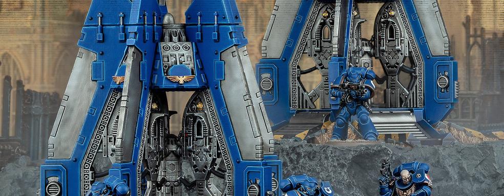 Games Workshop unveils new drop pods for the Warhammer 40,000 tabletop game