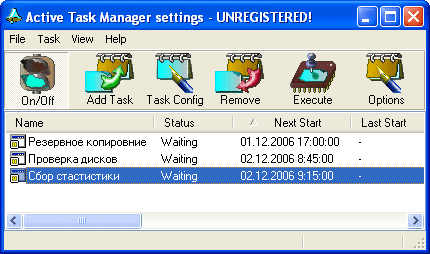 Active Task Manager