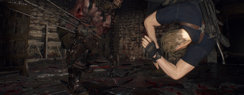 В ремейк Resident Evil 4 добавили перекаты. Моддер научил Леона трюку