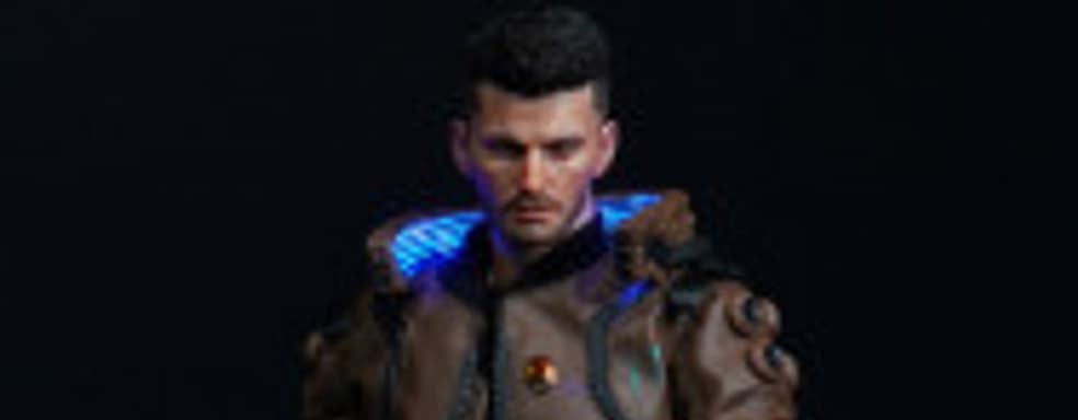 Смотрим на высокодетализированную коллекционную фигурку Ви из Cyberpunk 2077