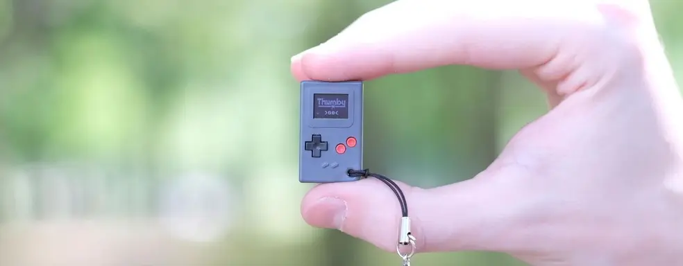 Thumby Game Boy станет самой маленькой консолью в истории