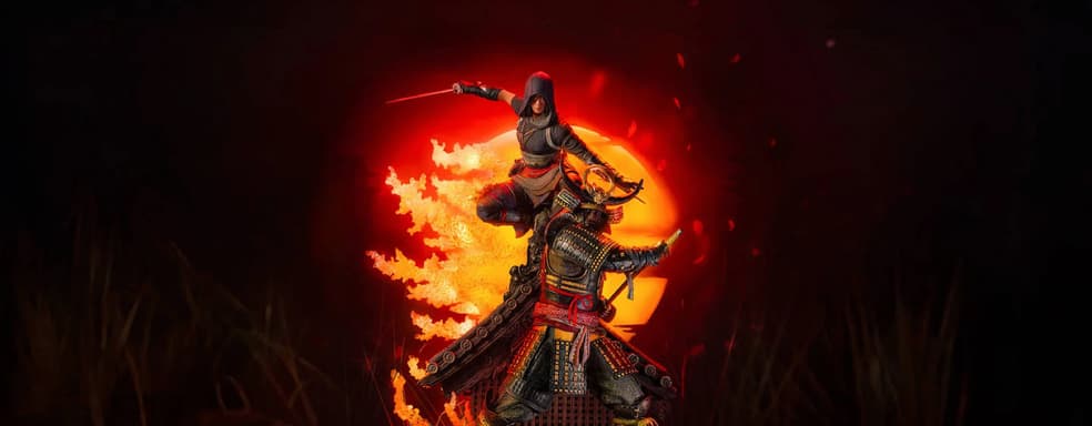 PureArts открыла предзаказ на статую Ясукэ и Наоэ из Assassin’s Creed Shadows за 135 тысяч рублей