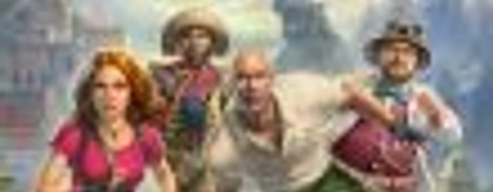 Скала и другие герои «Джуманджи» в ролике Jumanji: The Video Game