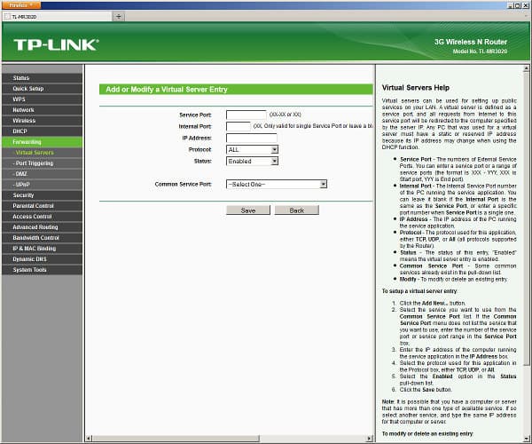 Настройка TP-LINK TL-WR3020 Настройка TP-LINK TL-WR3020