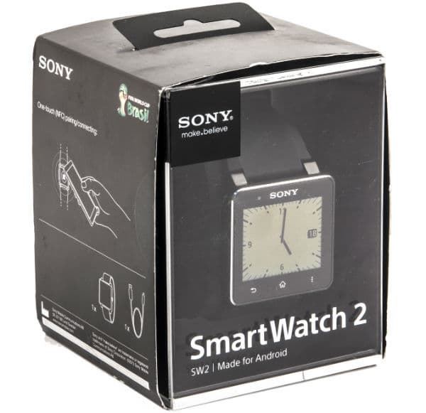 Коробка умных часов Sony SmartWatch 2 Коробка умных часов Sony SmartWatch 2