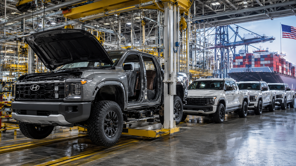 Hyundai хочет экспортировать американские пикапы: завод в США может стать базой для мировых поставок