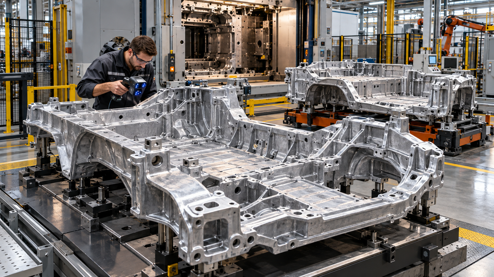 Ford заменит 146 деталей двумя крупными отливками в электрическом пикапе Fathom