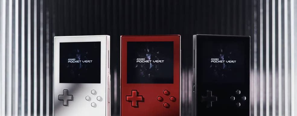 У портативной консоли Ayaneo Pocket Vert будет скрытый тачпад под передней панелью