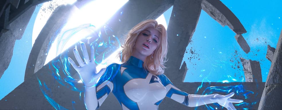 «Невидимая, но не беспомощная»: модель показала косплей Сюзан Шторм из мультивселенной комиксов Marvel