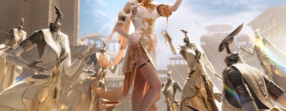 Встреча с Золотым Ткачом: косплеер перевоплотилась в героиню Аглаю из Honkai: Star Rail﻿