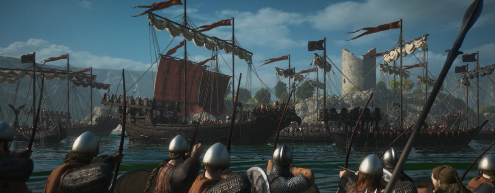 Авторы Mount & Blade 2 Bannerlord показали сражение кораблей и абордаж из морского DLC War Sails