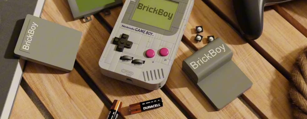 Из конструктора Lego в портативную консоль: крауд-кампания BrickBoy уже собрала более 48 миллионов рублей