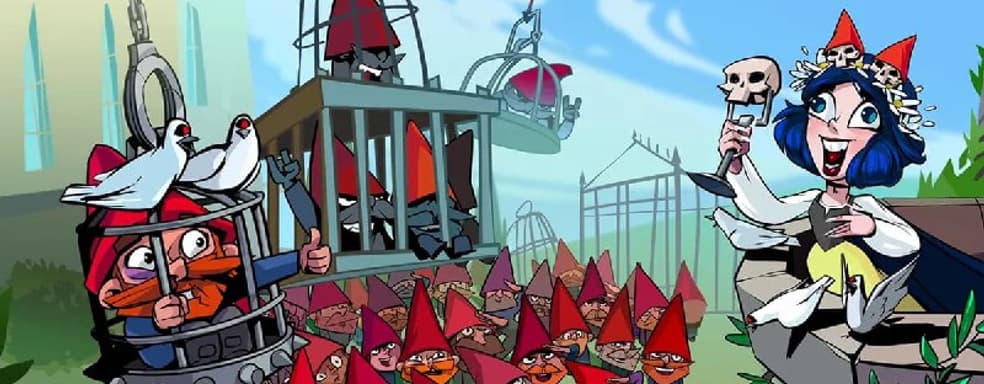 Карточный рогалик Union of Gnomes о борьбе гномов с Белоснежкой вышел на iOS