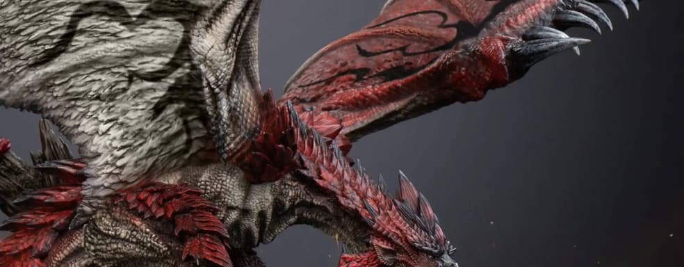 Огнедышащая виверна: Edge Studio открыла предзаказ на неофициальную статую Раталоса из Monster Hunter: World