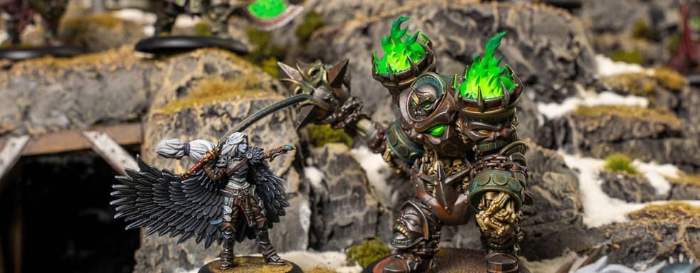 Авторы настольной игры Warmachine открыли предзаказы на кадровые наборы с миниатюрами Ниссов и Орготов 