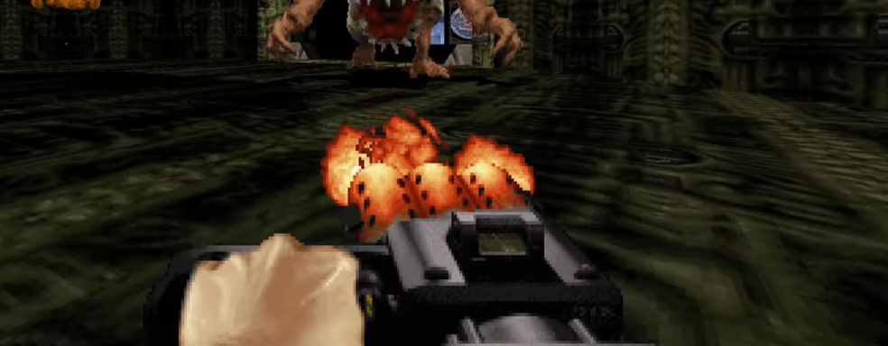 Вышел воксельный ремейк классического шутера Duke Nukem 3D