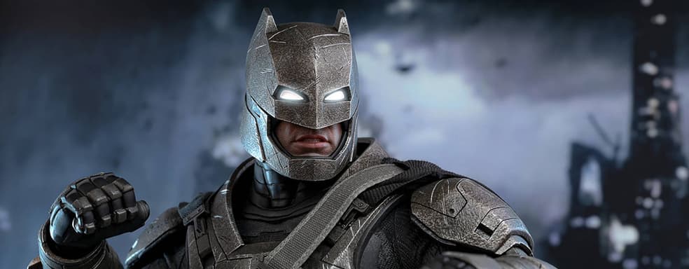 Hot Toys выпустила фигурку бронированного Бэтмена из фильма «Бэтмен против Супермена: На заре справедливости»