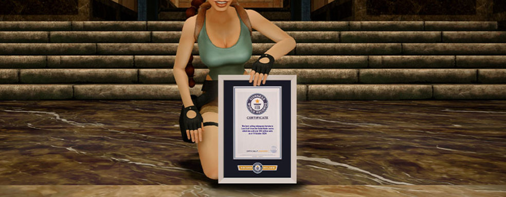 Лара Крофт из Tomb Raider попала в Книгу рекордов Гиннеса, установив сразу два новых мировых рекорда