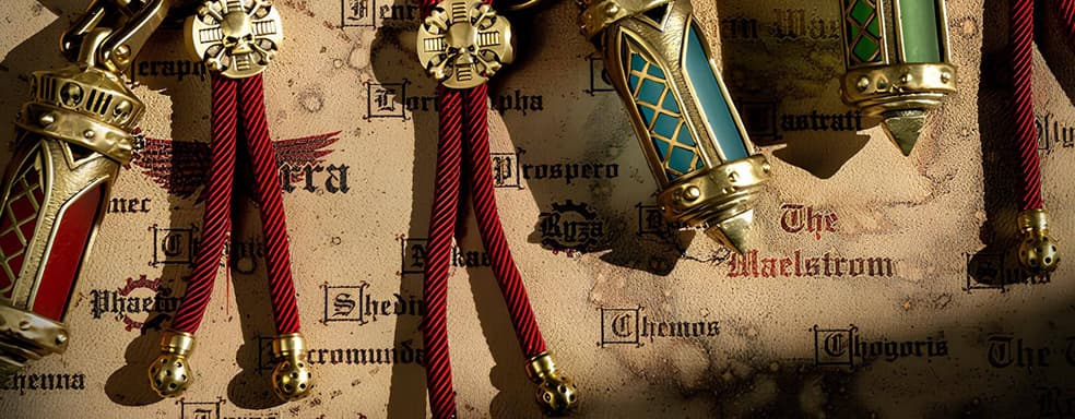 Starforged выпустила брелоки в виде реликвариев мучеников из Warhammer 40,000 и имперскую подвеску 