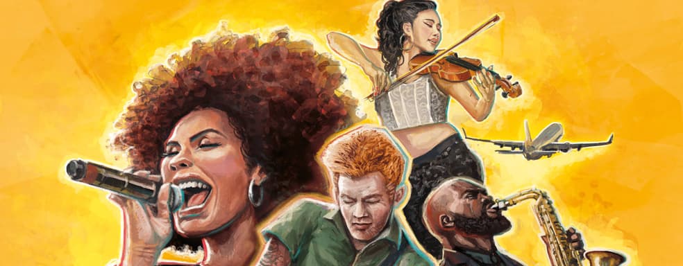 Путь музыкальных суперзвёзд: настольную игру Draft and Write Records выпустят в России