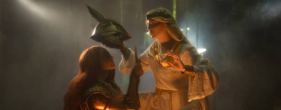 Божественные существа: косплееры воплотили образы Микеллы и Малении из Elden Ring