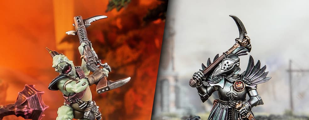 В продажу вернутся лимитированные миниатюры Круута-Хищника и рыцаря из Warhammer 40,000 и Age of Sigmar