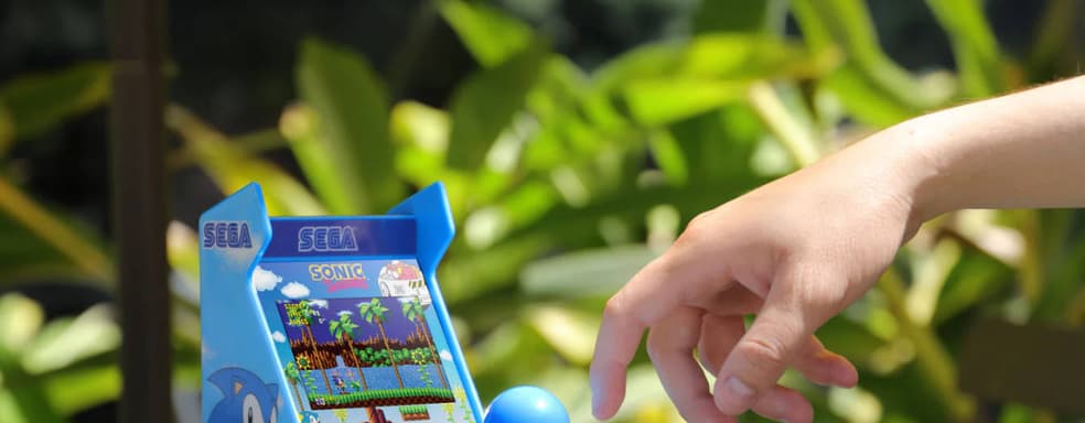 My Arcade выпустила миниатюрный игровой автомат с классическими играми про Соника