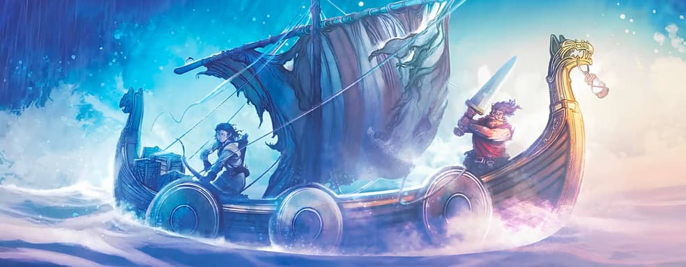 Викинги против морских чудовищ: настольную игру Sea Beasts: A Bloody Voyage выпустят в России
