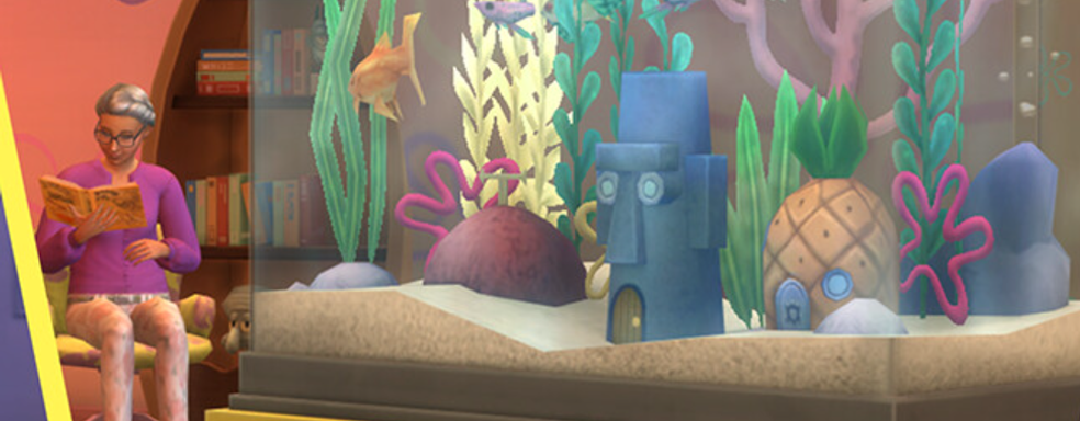 The Sims 4 получила коллаб с «Губкой Бобом» — выпустили четыре тематических дополнения