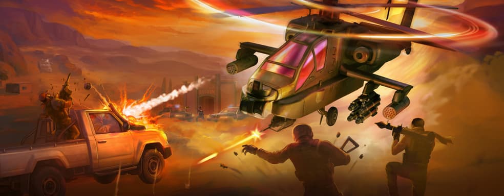 Босс-вертолёт наносит ответный удар. Обзор зубодробительного экшена Cleared Hot [Ранний доступ]