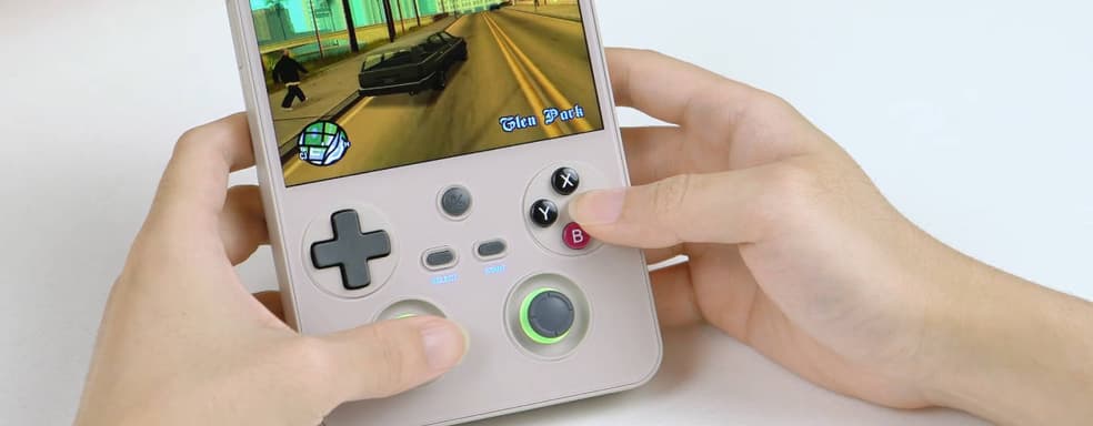 На портативной консоли Anbernic RG 477V сыграли в Grand Theft Auto: San Andreas и Wuthering Waves