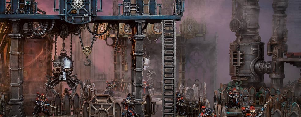 Мир-кузница на столе: авторы Warhammer 40,000 временно вернут в продажу элементы окружения в индустриальной тематике