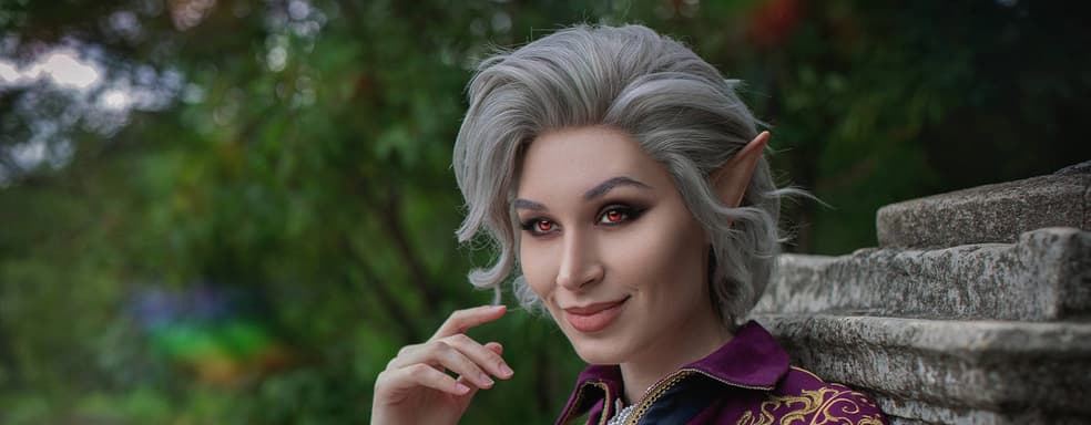 Белокурый кровосос: фанатка показала косплей Астариона из Baldur’s Gate 3