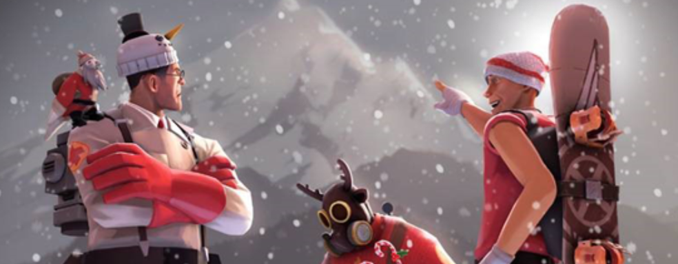 Team Fortress 2 получила рождественское обновление с новым контентом — Valve раздаёт чулок с подарками