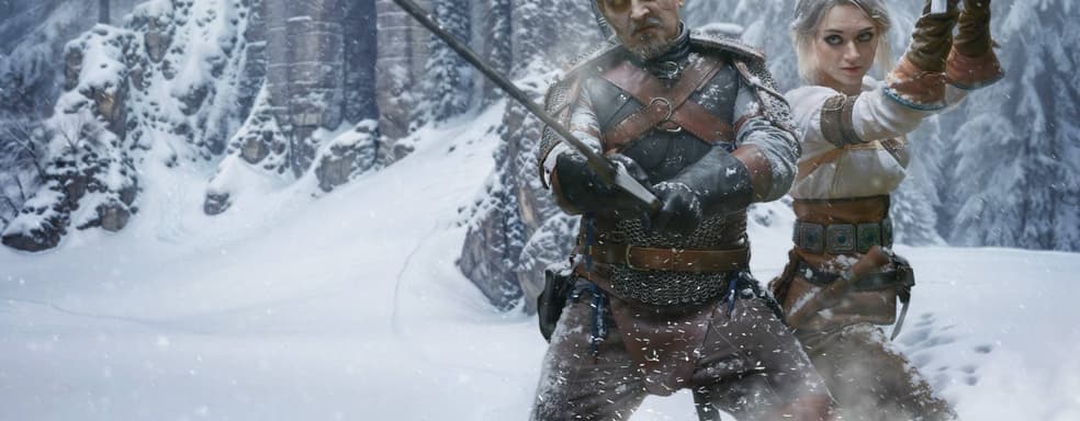 По тонкому льду: косплееры показали финальную битву из игры «Ведьмак 3: Дикая Охота»