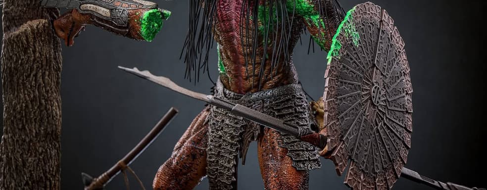 Hot Toys открыла предзаказ на фигурку пострадавшего в бою Дикого Хищника из фильма «Добыча»