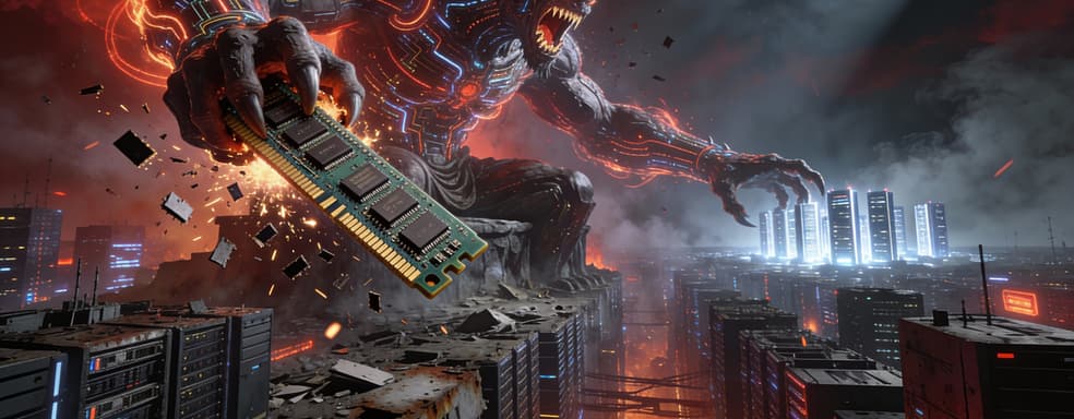 ИИ отберёт твою память. Почему цены на комплектующие снова растут и как с этим жить