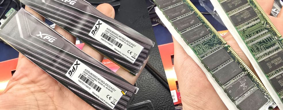 Gamer Bought DDR5, But Received Old DDR2 Sticks with Stickers and a Metal Plate for Weight