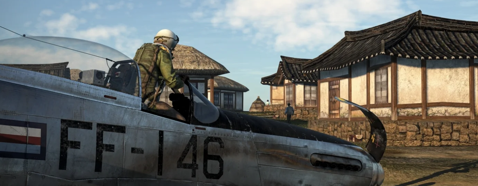 Flight sim "Korea. IL-2 series" developers dived to the ground and showed local residents