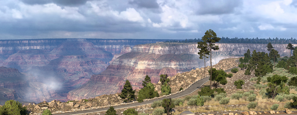 Создатели American Truck обновят Большой каньон и плотину Гувера — появились новые скриншоты переделки шоссе Route 66