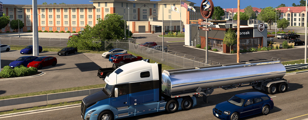 Создатели American Truck Simulator показали Блумингтон — новые скриншоты дополнения про штат Иллинойс