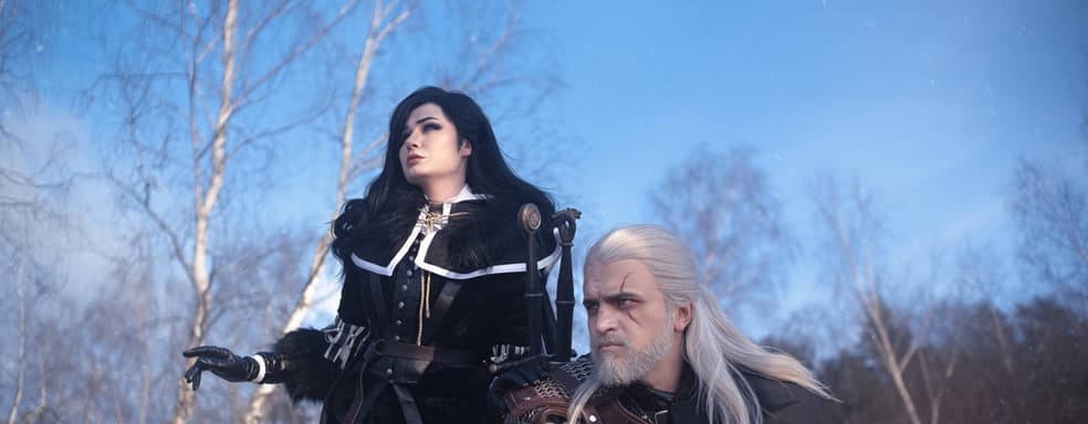 Косплееры перевоплотились в Йеннифэр и Геральта из игры «Ведьмак 3: Дикая Охота»