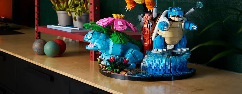 Открылся предзаказ на первые наборы LEGO по вселенной Pokemon: «Всех их соберём!»