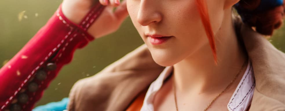 Cosplayer Reincarnated as Triss Merigold from "The Witcher 3: Wild Hunt"